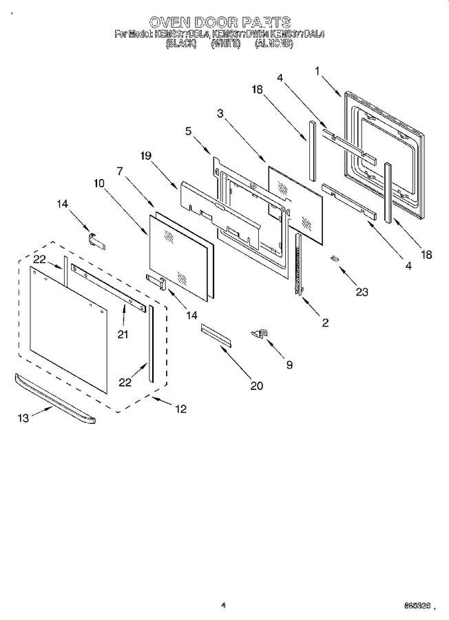 Diagram for KEMS377DWH4