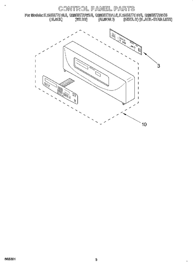 Diagram for KEMS377DBT6