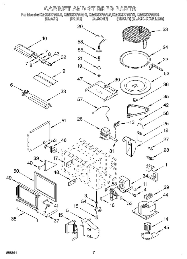 Diagram for KEMS377DBT6