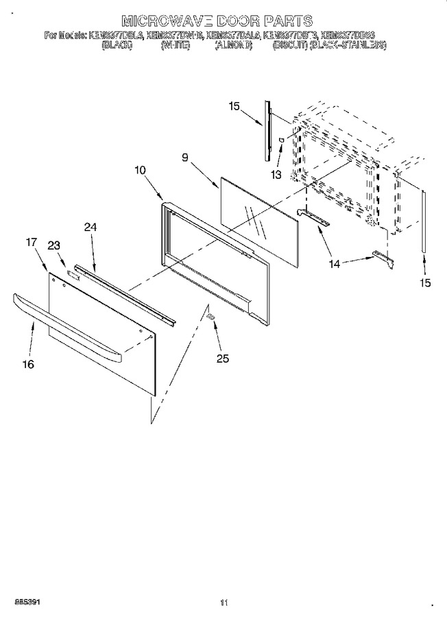 Diagram for KEMS377DBT6