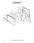 Diagram for 05 - Lower Oven Door