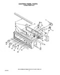 Diagram for 02 - Control Panel, Lit/optional