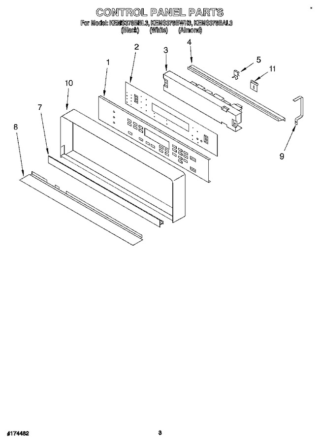 Diagram for KEMS378BWH3