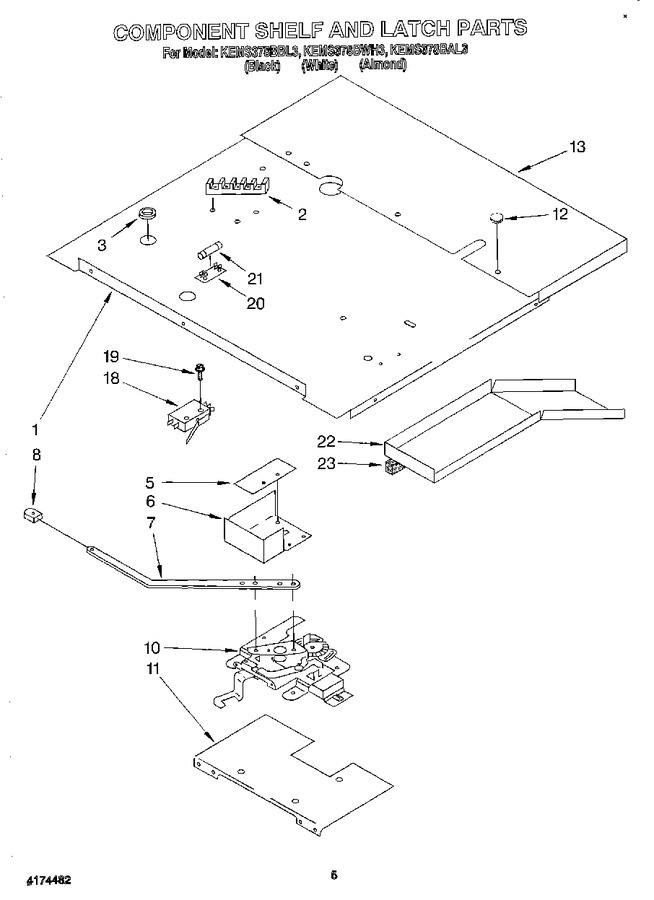 Diagram for KEMS378BWH3