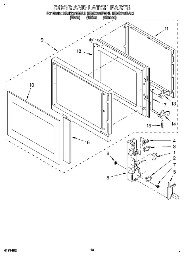Diagram for KEMS378BWH3