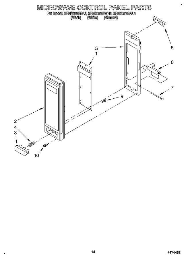 Diagram for KEMS378BWH3