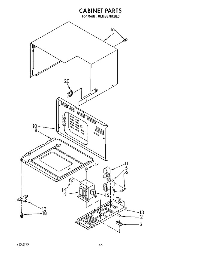 Diagram for KEMS378XBL0
