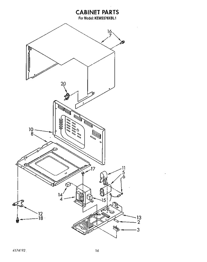 Diagram for KEMS378XWH1