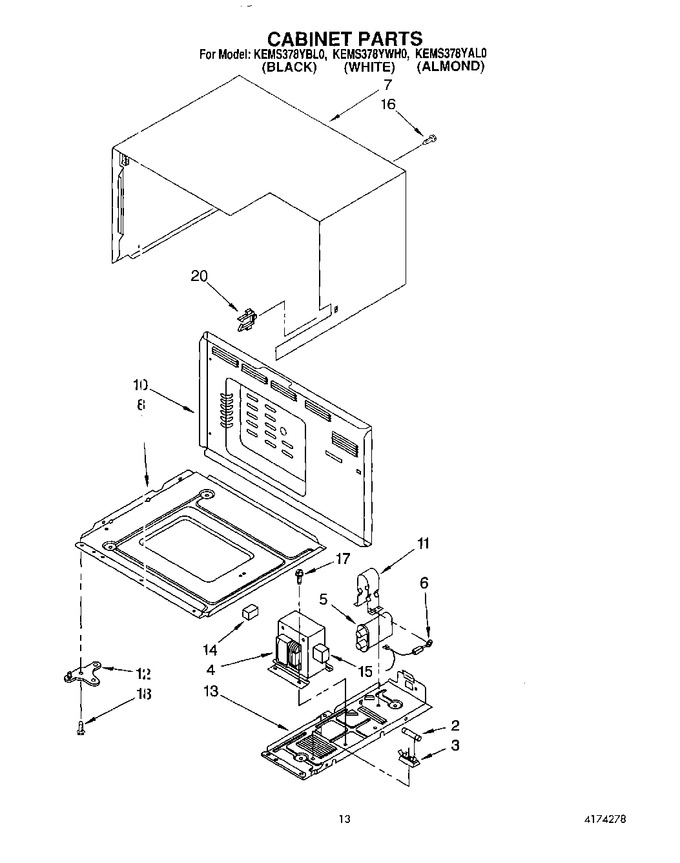 Diagram for KEMS378YWH0