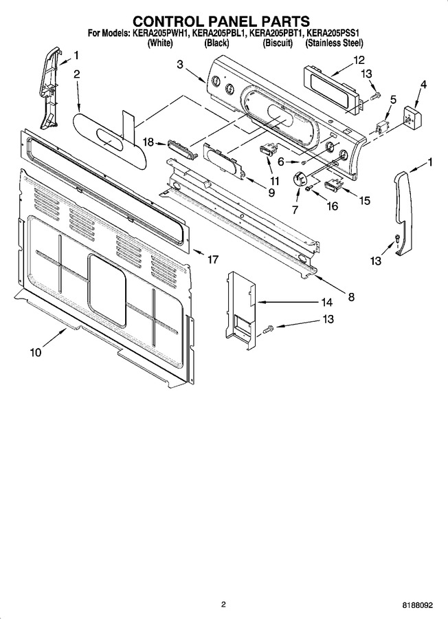Diagram for KERA205PSS1