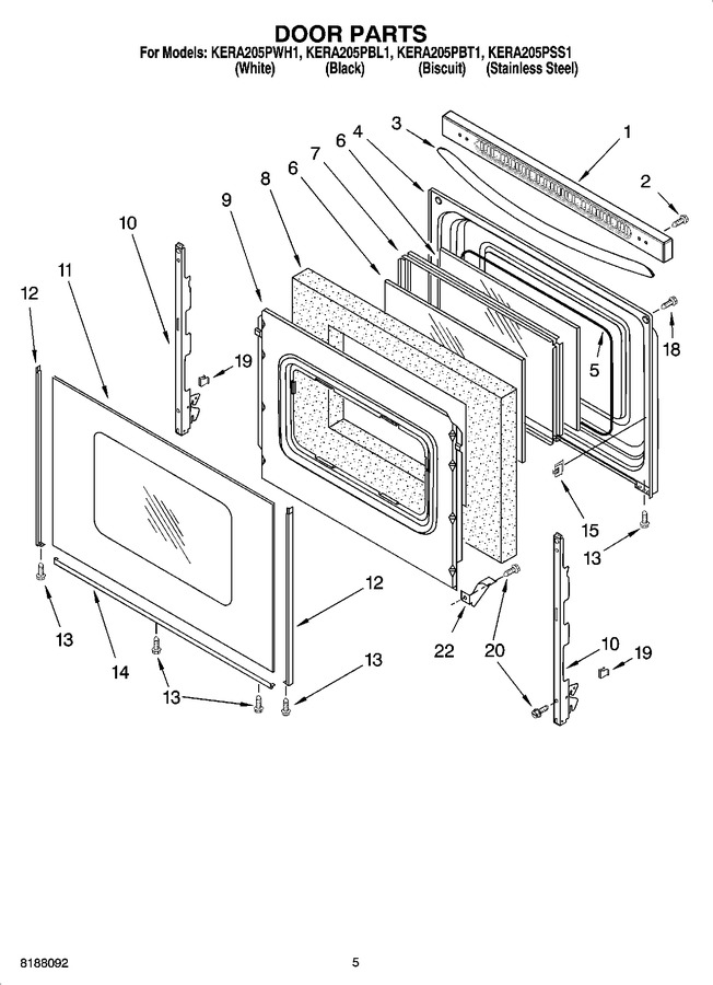 Diagram for KERA205PSS1