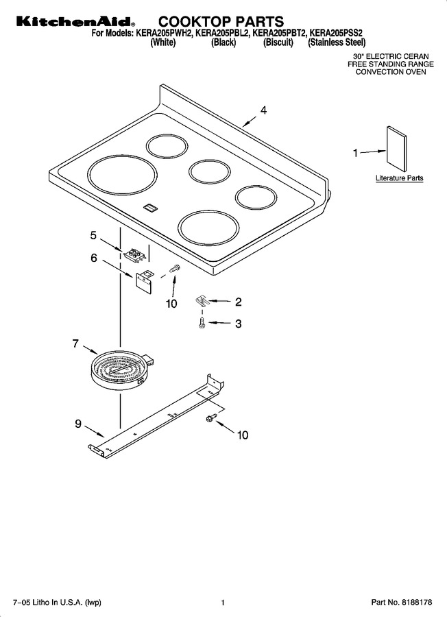 Diagram for KERA205PBT2