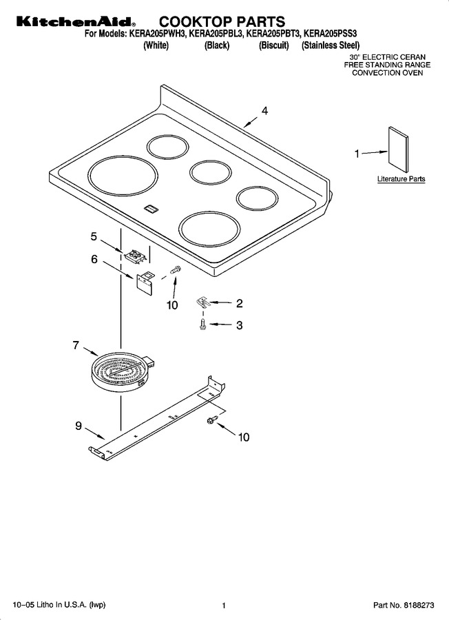 Diagram for KERA205PWH3