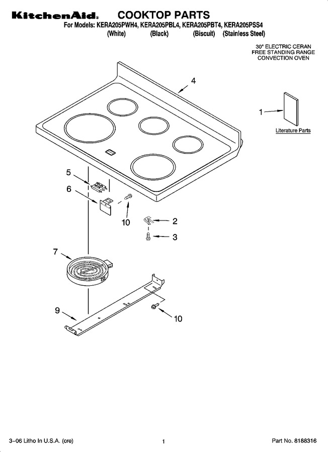 Diagram for KERA205PBL4