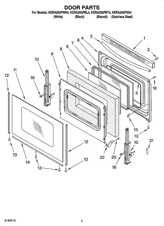 Diagram for KERA205PSS4