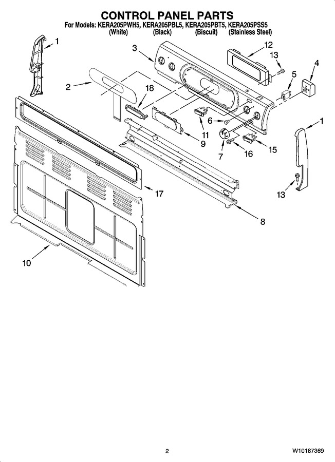 Diagram for KERA205PSS5