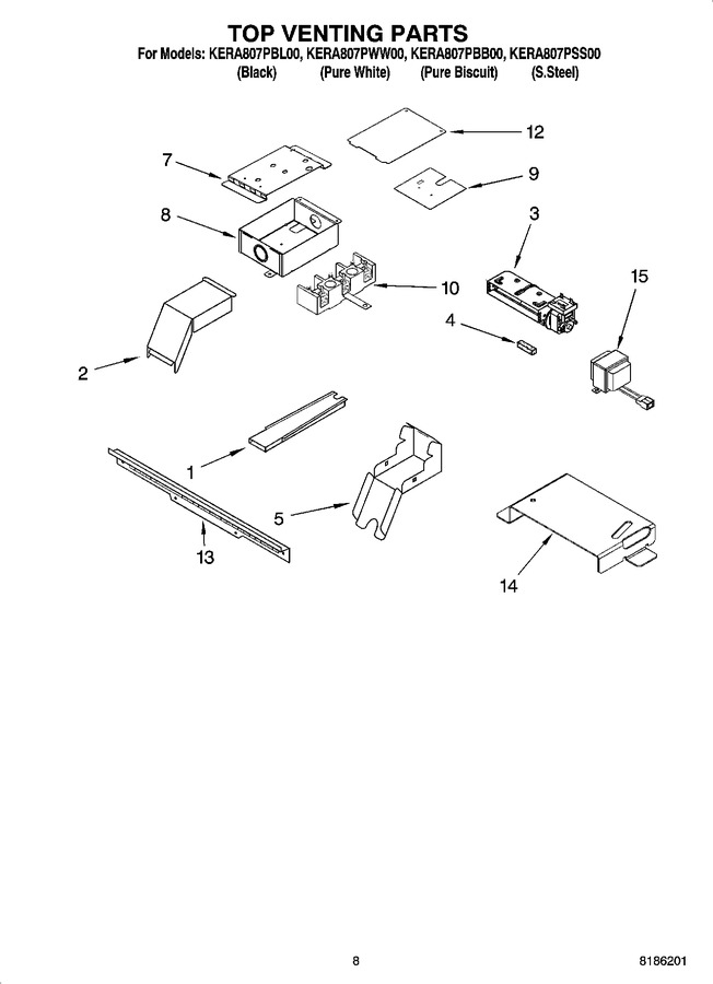 Diagram for KERA807PSS00