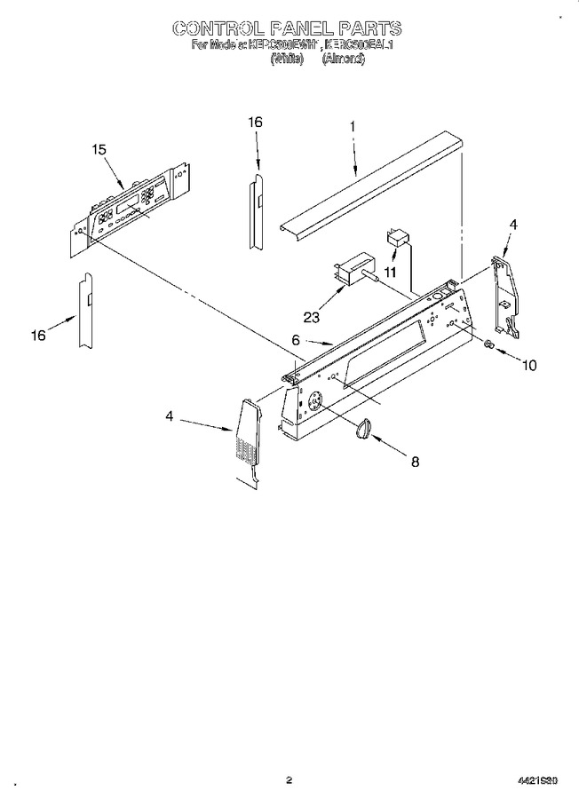Diagram for KERC500EWH1