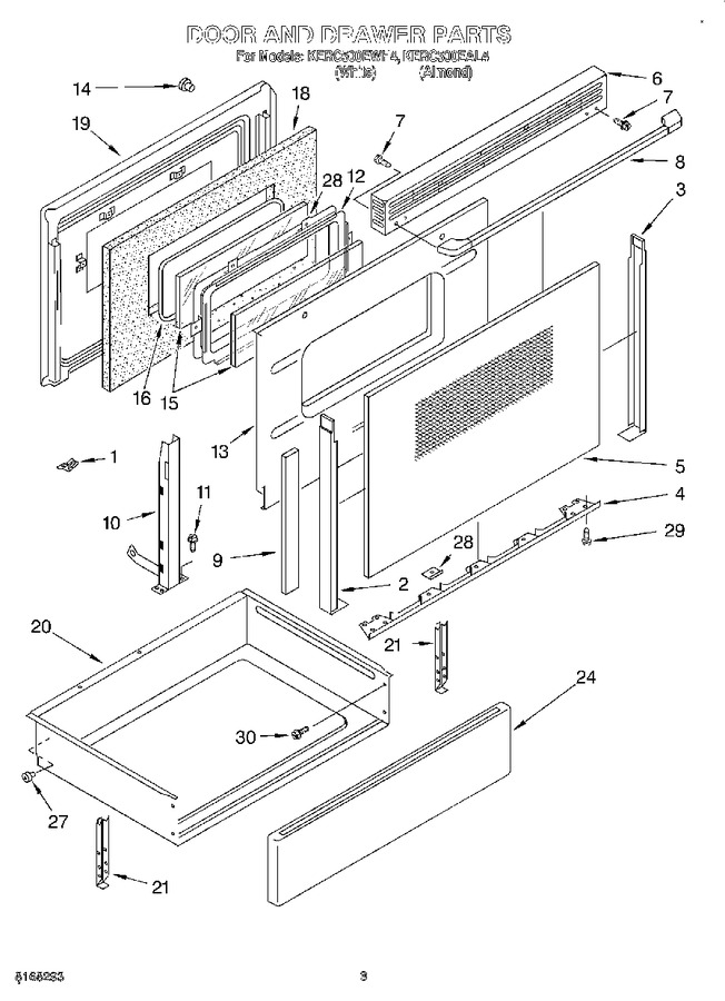 Diagram for KERC500EWH4