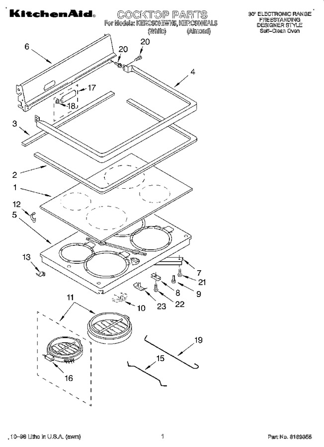 Diagram for KERC500EWH5