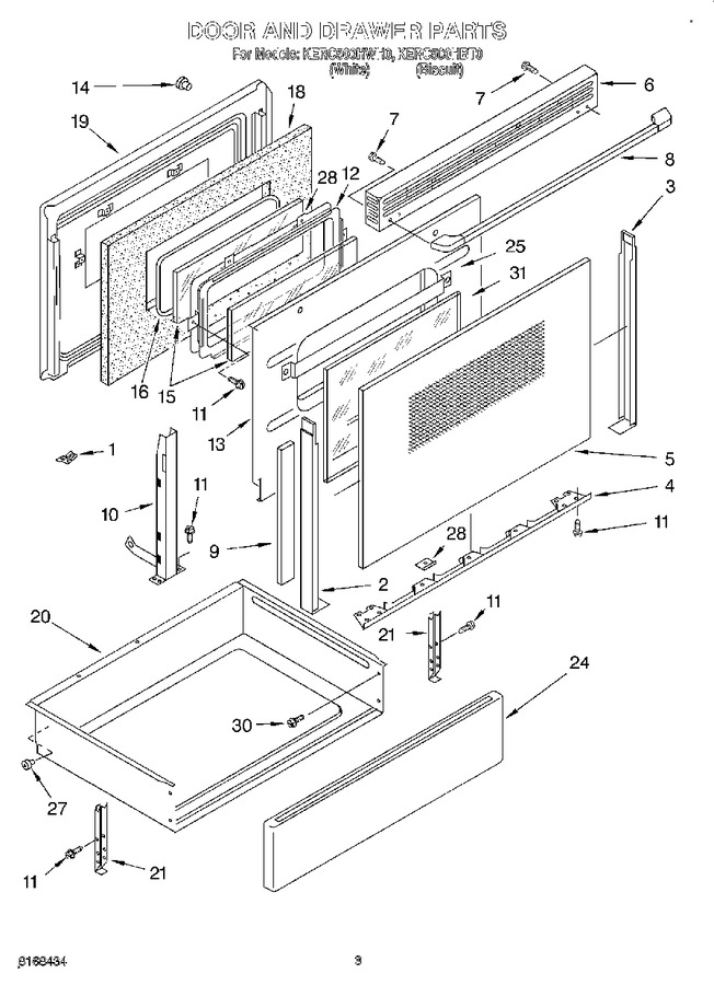 Diagram for KERC500HWH0