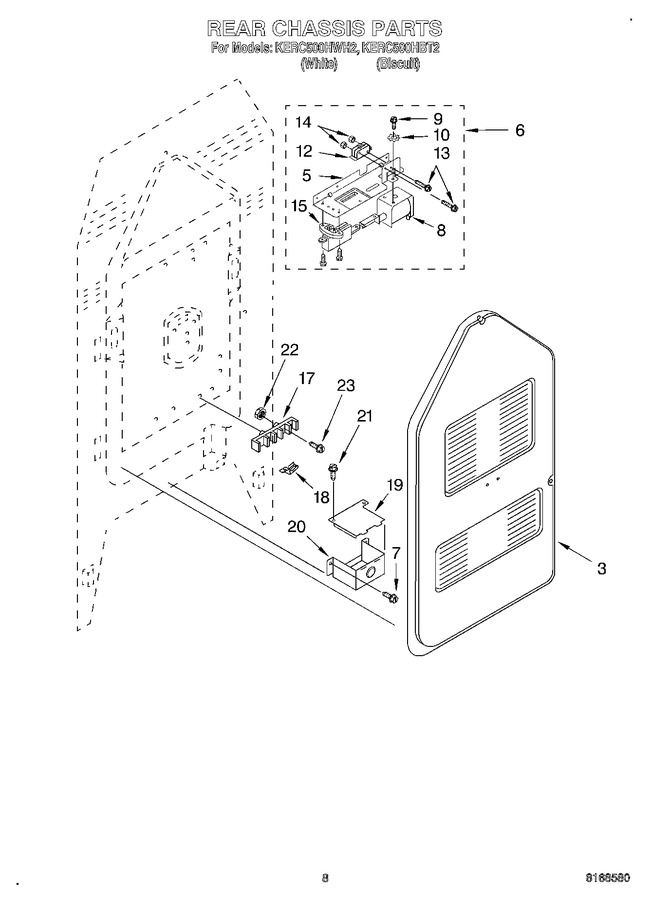 Diagram for KERC500HWH2