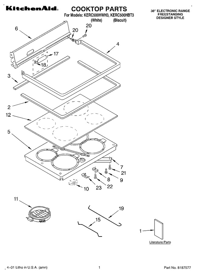 Diagram for KERC500HWH3