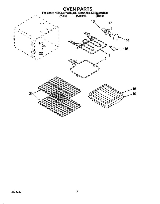 Diagram for KERC500YWH0
