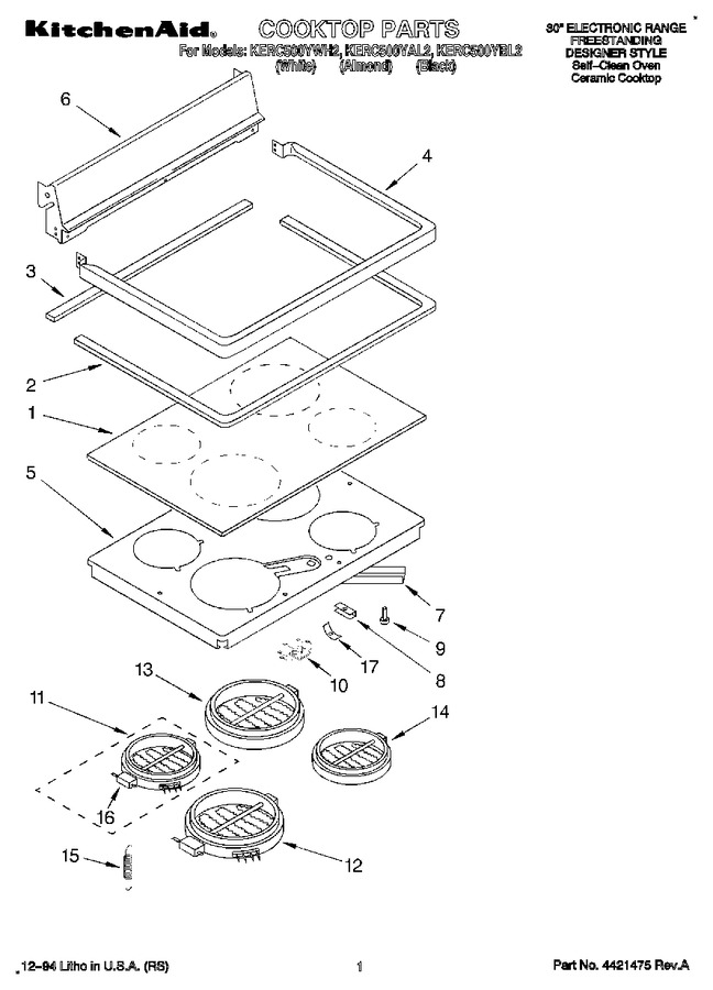 Diagram for KERC500YWH2