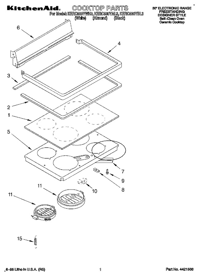 Diagram for KERC500YWH3