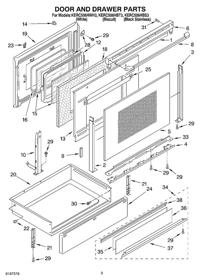 Diagram for KERC506HWH3