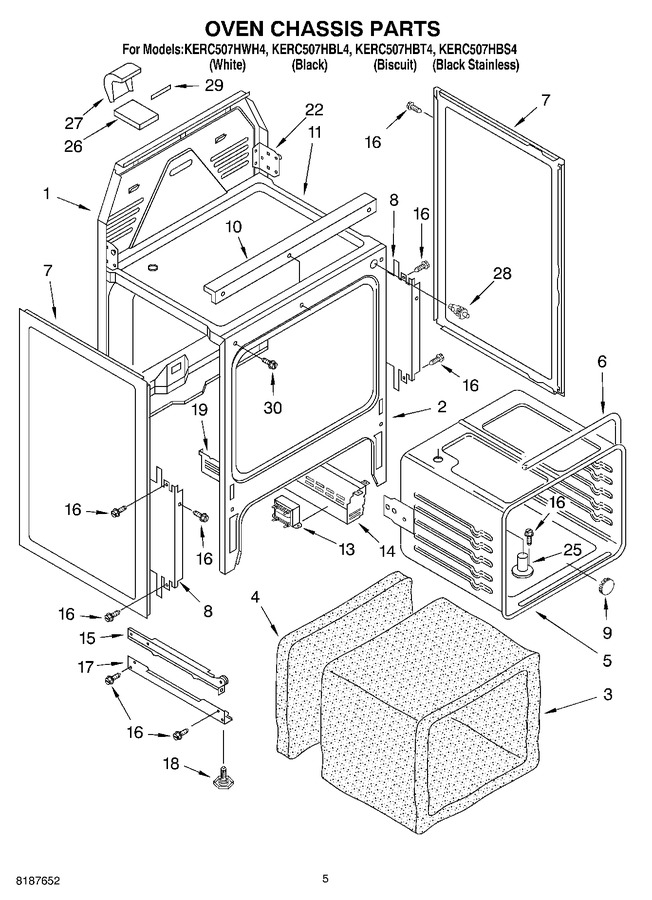 Diagram for KERC507HBL4