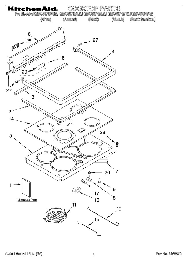 Diagram for KERC507HWH2