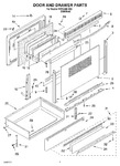 Diagram for 03 - Door And Drawer Parts