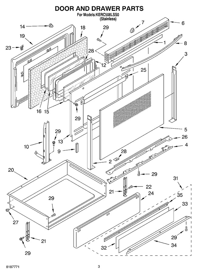 Diagram for KERC508LSS0