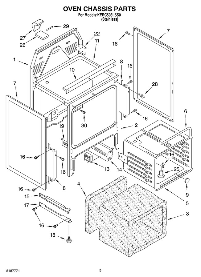 Diagram for KERC508LSS0