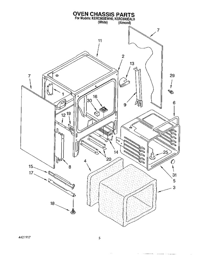 Diagram for KERC600EWH0
