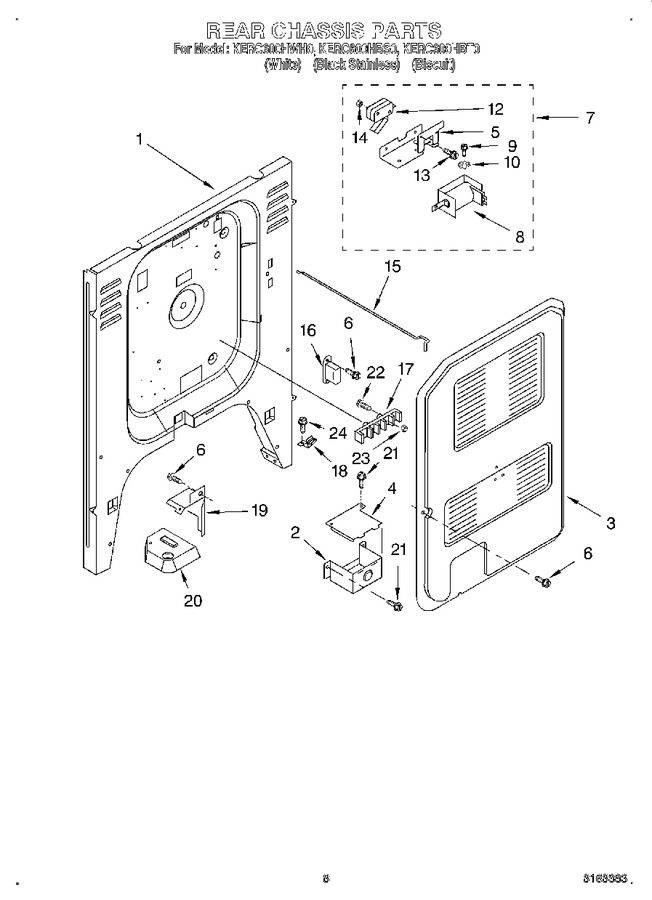 Diagram for KERC600HWH0