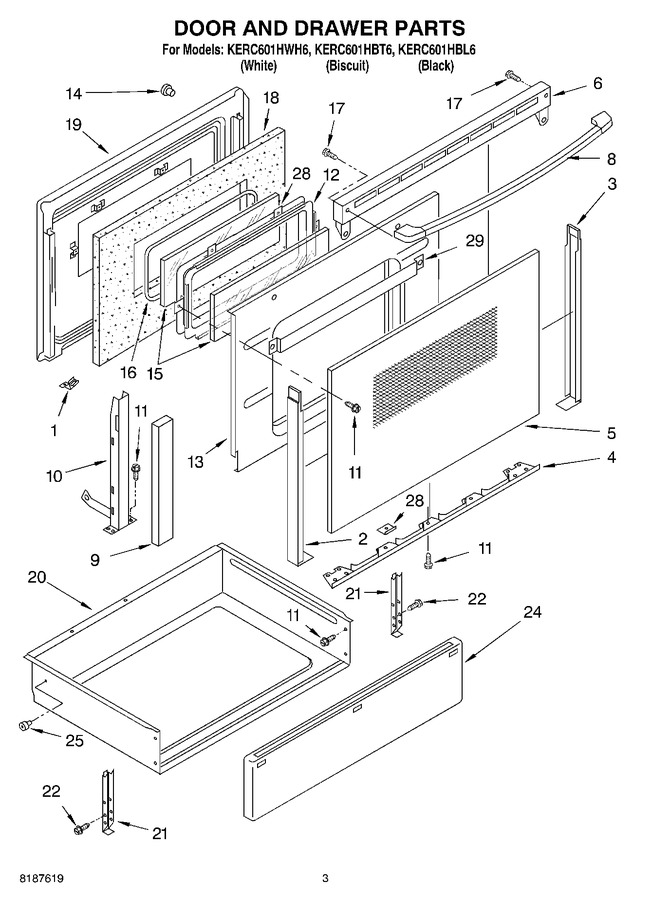 Diagram for KERC601HBT6