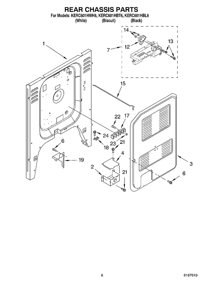 Diagram for KERC601HWH6