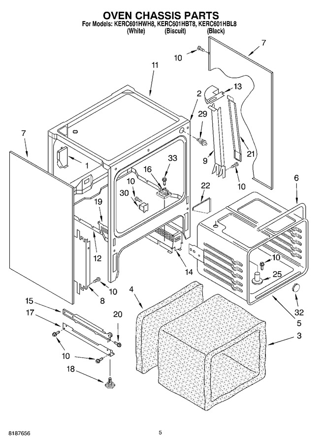 Diagram for KERC601HBL8
