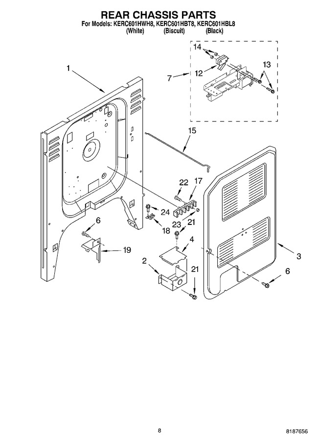 Diagram for KERC601HBT8