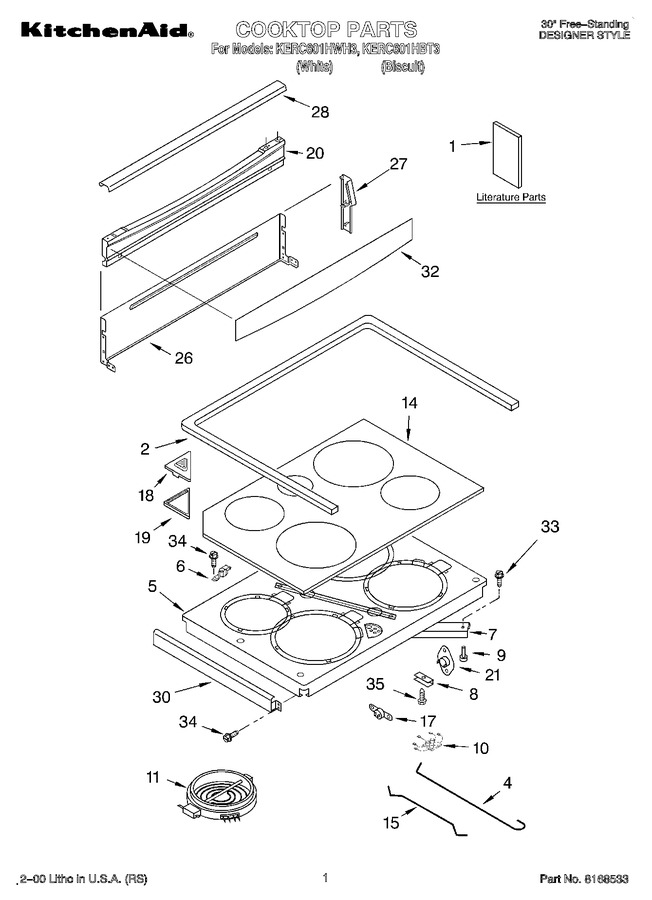 Diagram for KERC601HWH3
