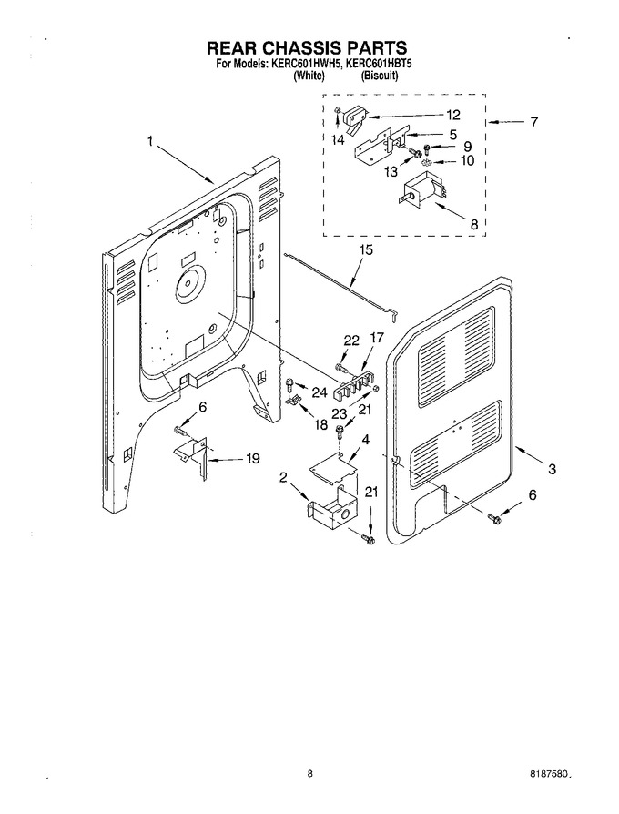 Diagram for KERC601HWH5