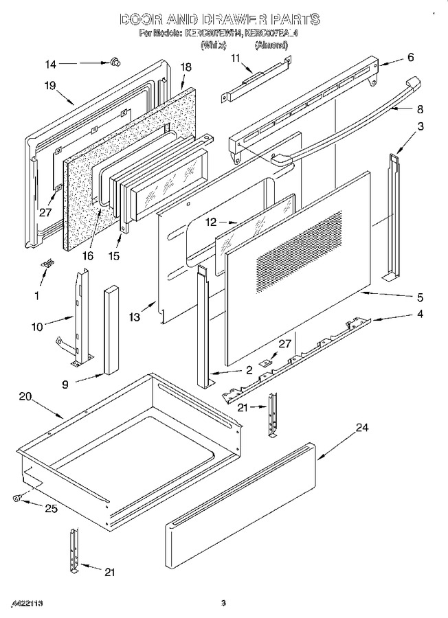 Diagram for KERC607EWH4