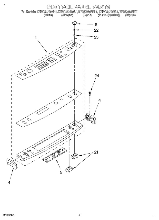 Diagram for KERC607GWH1