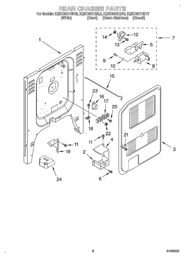 Diagram for KERC607HWH3