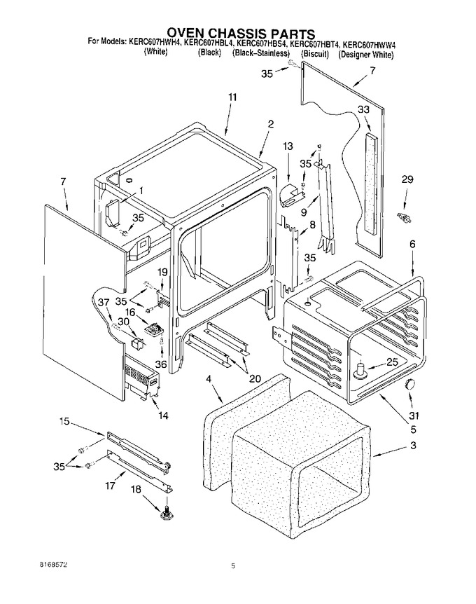 Diagram for KERC607HWW4