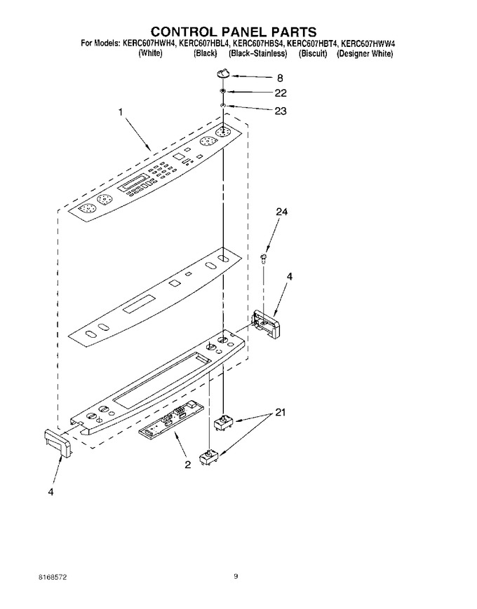 Diagram for KERC607HWW4