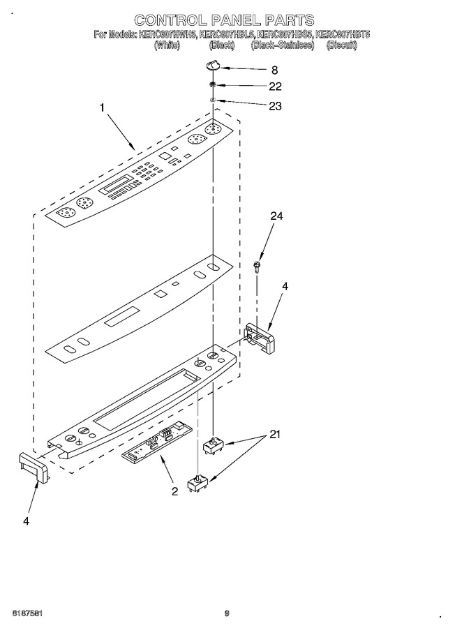 Diagram for KERC607HWH5